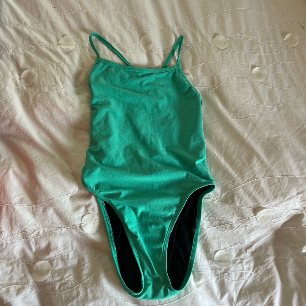 Jolyn Clothing Teal One Piece Swimsuit
